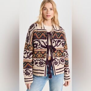 MOTHER The Family Ties Cardigan NWT
